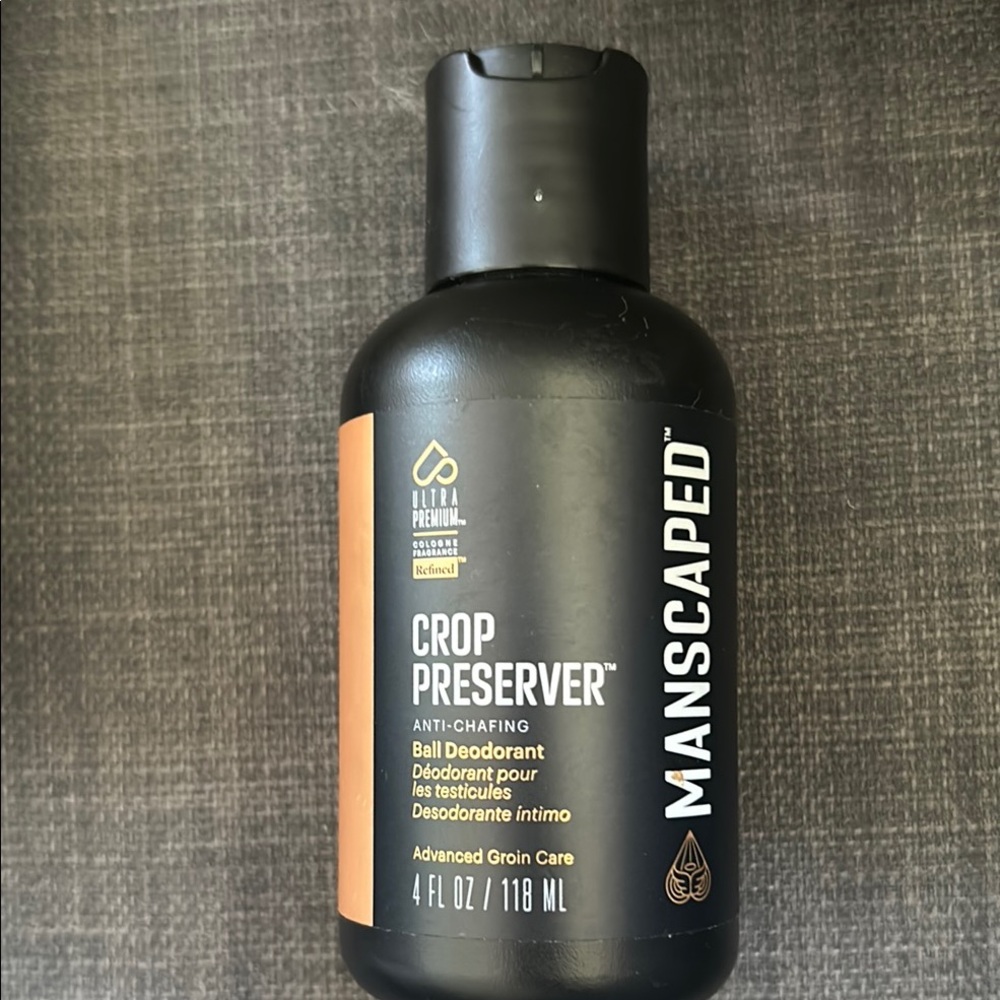 Brand new unused Crop Preserver Ball Deodorant - Black and Orange